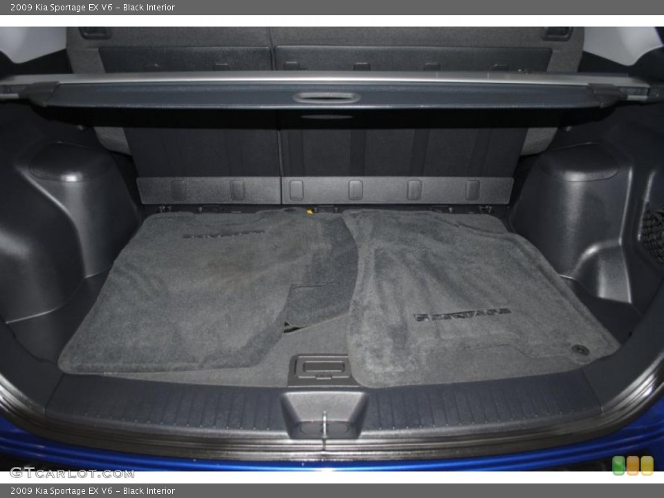 Black Interior Trunk for the 2009 Kia Sportage EX V6 #42400043