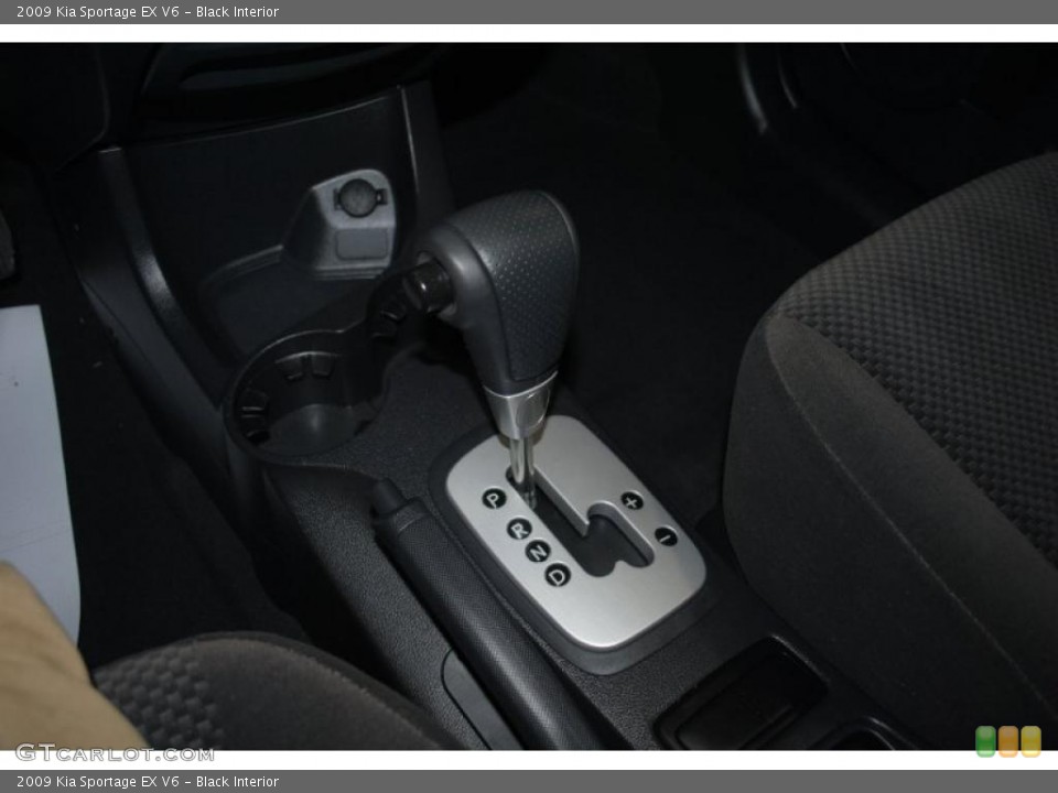 Black Interior Transmission for the 2009 Kia Sportage EX V6 #42400147