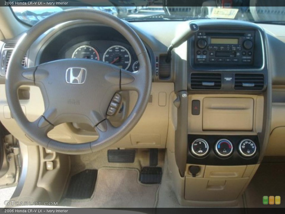 Ivory Interior Dashboard for the 2006 Honda CR-V LX #42401933