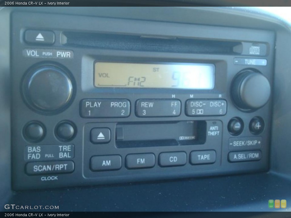 Ivory Interior Controls for the 2006 Honda CR-V LX #42401971