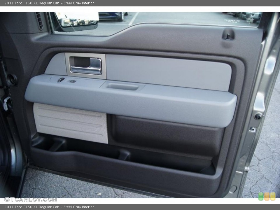 Steel Gray Interior Door Panel for the 2011 Ford F150 XL Regular Cab #42402831