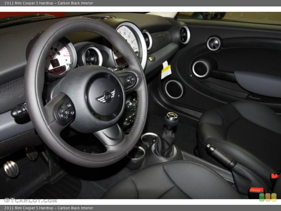 Carbon Black Interior Photo for the 2011 Mini Cooper S Hardtop #42403723