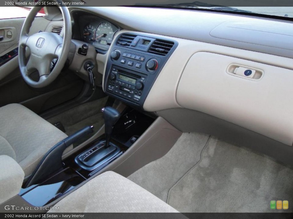 Ivory Interior Dashboard for the 2002 Honda Accord SE Sedan #42404571