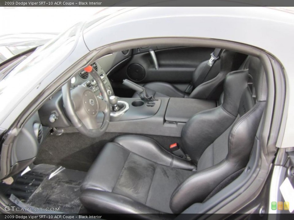 Black Interior Photo for the 2009 Dodge Viper SRT-10 ACR Coupe #42408195