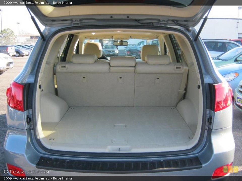 Beige Interior Trunk for the 2009 Hyundai Santa Fe Limited #42411000