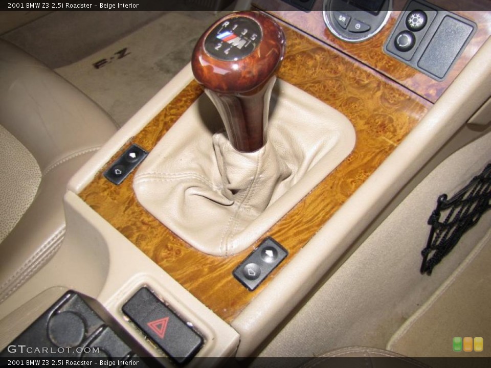 Beige Interior Transmission for the 2001 BMW Z3 2.5i Roadster #42411284