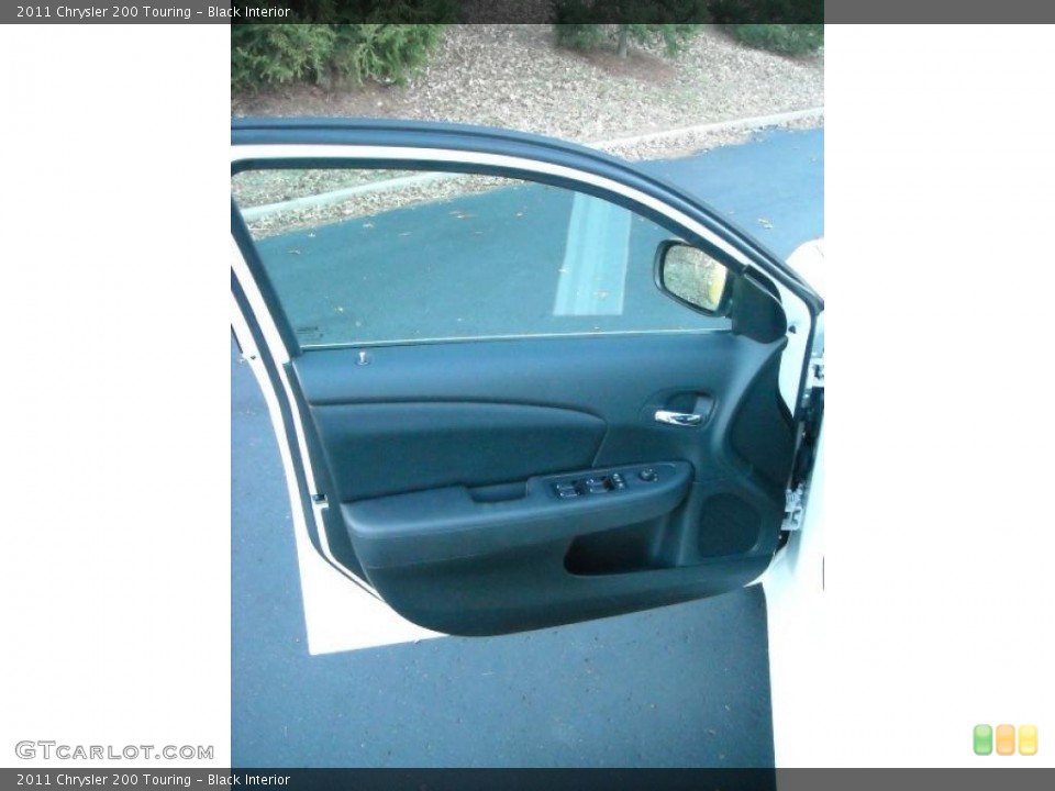 Black Interior Door Panel for the 2011 Chrysler 200 Touring #42411596