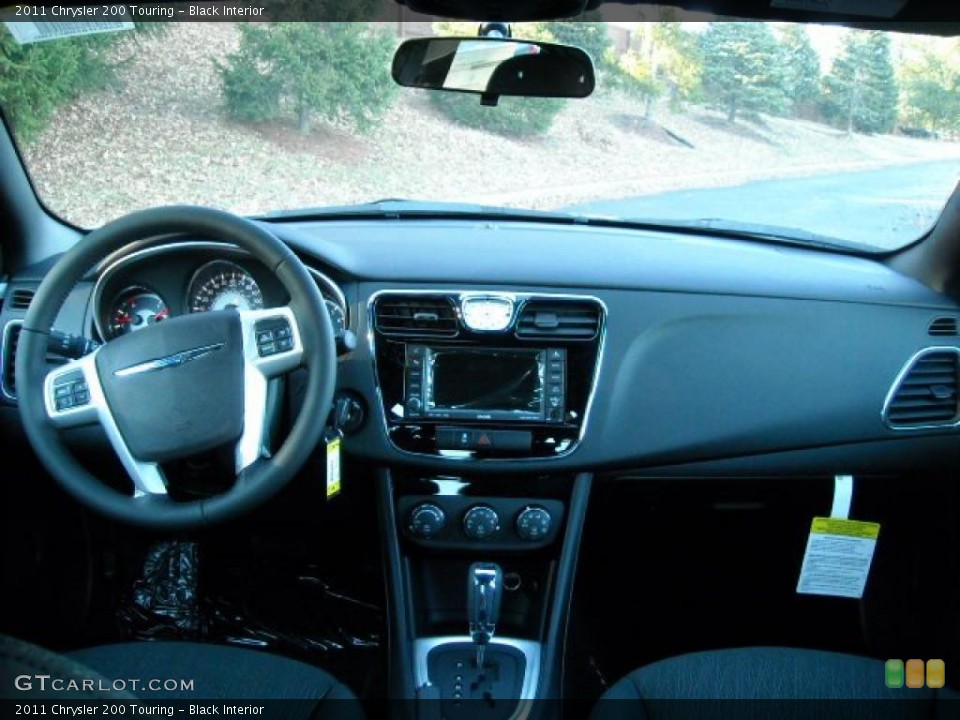 Black Interior Dashboard for the 2011 Chrysler 200 Touring #42411672