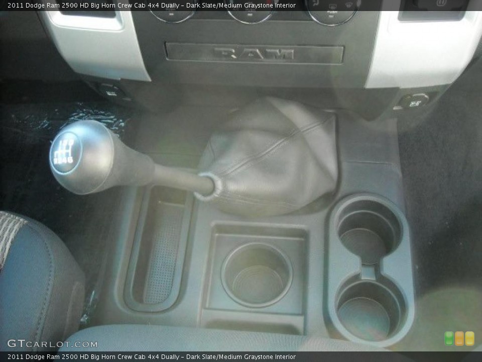 Dark Slate/Medium Graystone Interior Transmission for the 2011 Dodge Ram 2500 HD Big Horn Crew Cab 4x4 Dually #42412736