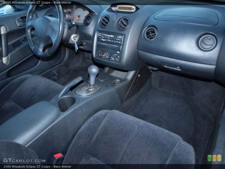 Black Interior Photo for the 2000 Mitsubishi Eclipse GT Coupe #42414276
