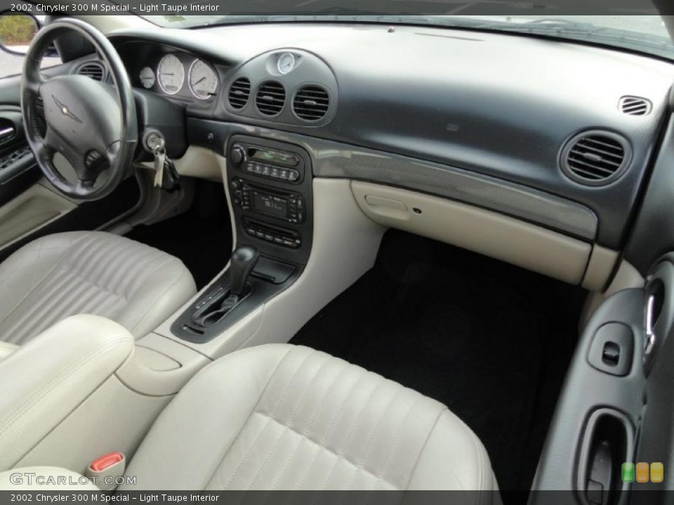 Light Taupe Interior Dashboard for the 2002 Chrysler 300 M Special #42415721