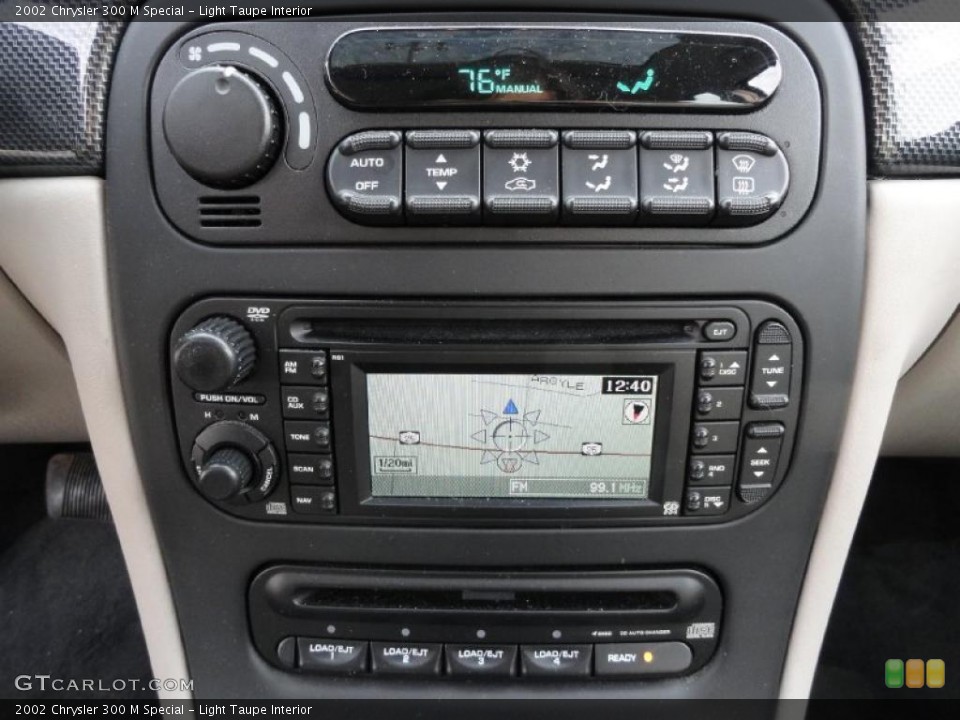 Light Taupe Interior Controls for the 2002 Chrysler 300 M Special #42415763