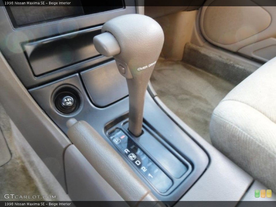 Beige Interior Transmission for the 1998 Nissan Maxima SE #42417447