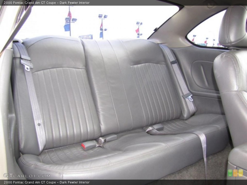Dark Pewter Interior Photo for the 2000 Pontiac Grand Am GT Coupe #42421684