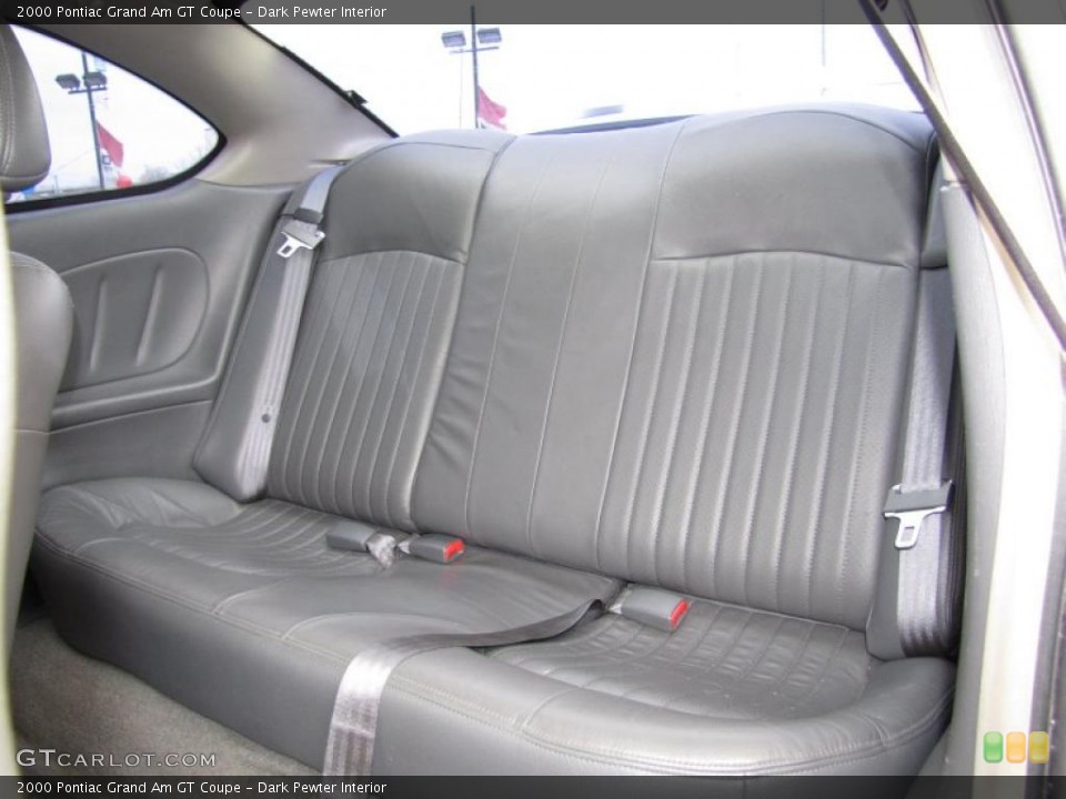 Dark Pewter Interior Photo for the 2000 Pontiac Grand Am GT Coupe #42421700