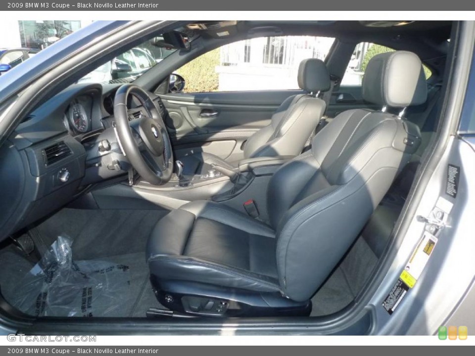 Black Novillo Leather Interior Photo for the 2009 BMW M3 Coupe #42421804