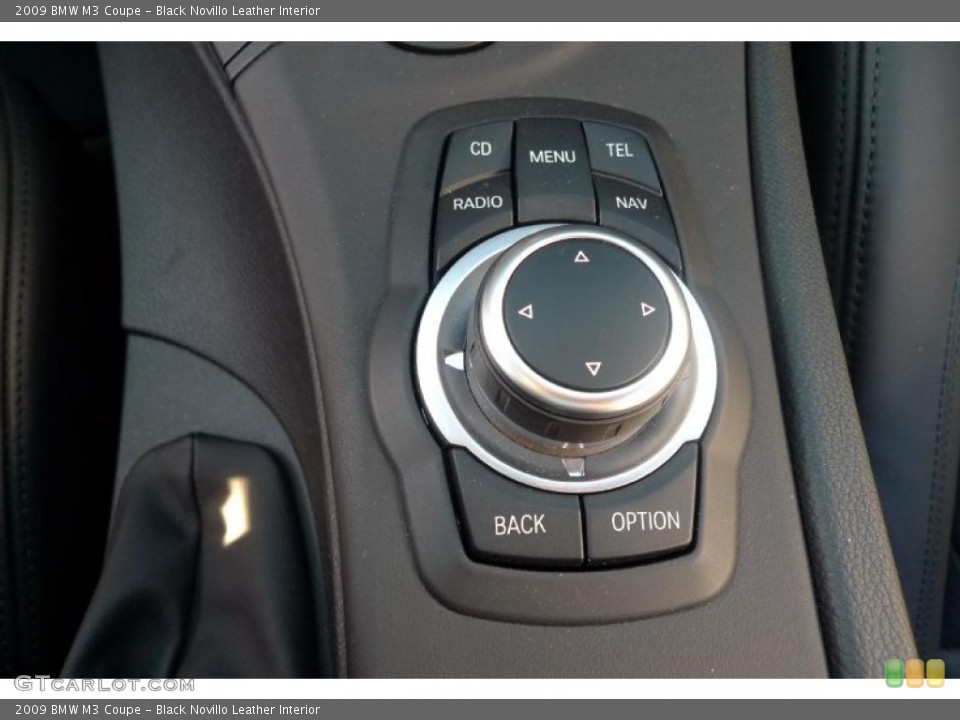 Black Novillo Leather Interior Controls for the 2009 BMW M3 Coupe #42422416