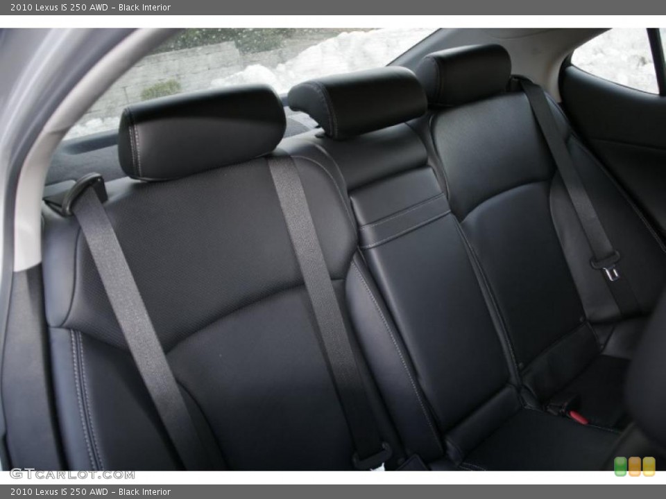 Black Interior Photo for the 2010 Lexus IS 250 AWD #42425424