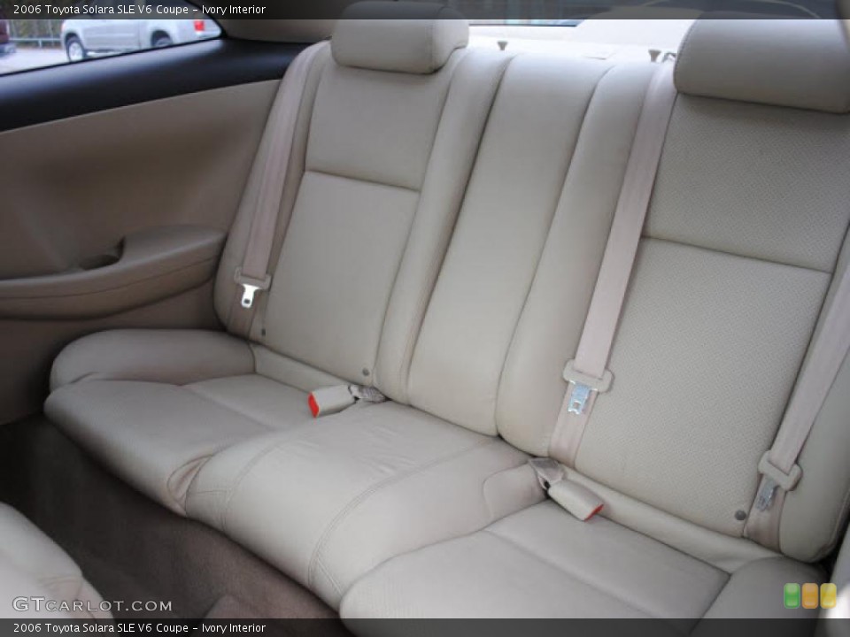 Ivory Interior Photo for the 2006 Toyota Solara SLE V6 Coupe #42430244
