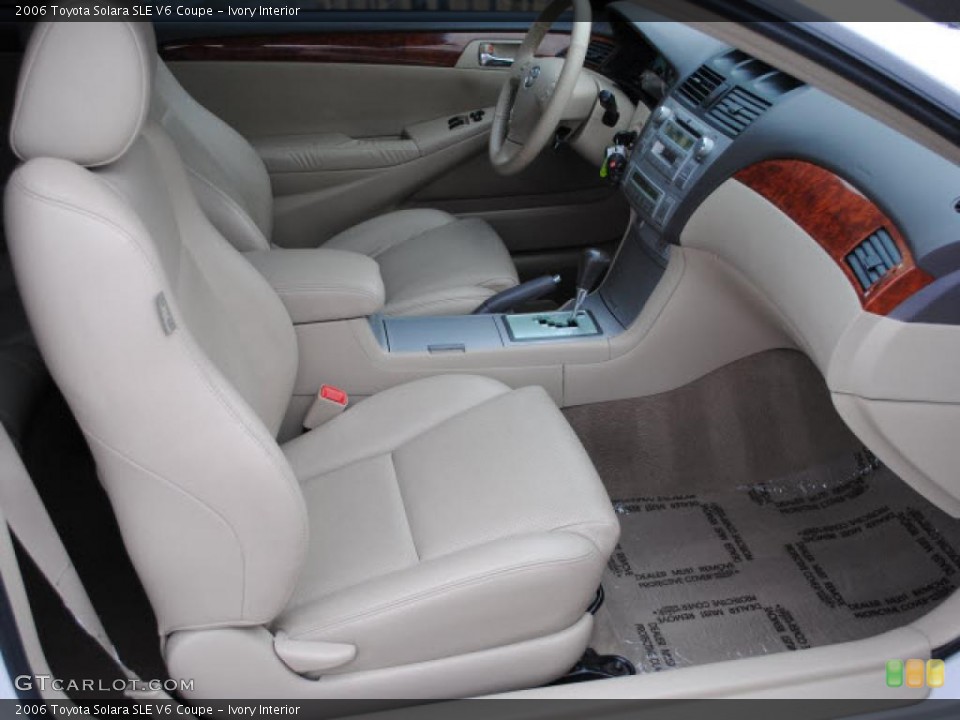 Ivory Interior Photo for the 2006 Toyota Solara SLE V6 Coupe #42430264
