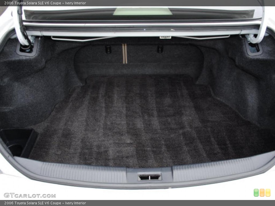 Ivory Interior Trunk for the 2006 Toyota Solara SLE V6 Coupe #42430344