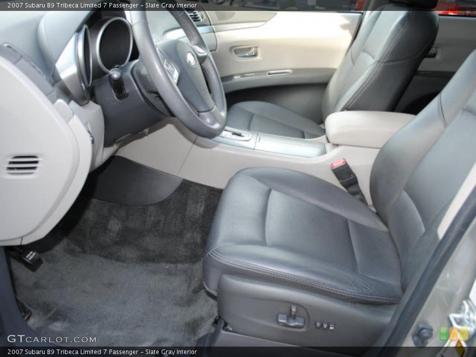 Slate Gray Interior Photo for the 2007 Subaru B9 Tribeca Limited 7 Passenger #42430532