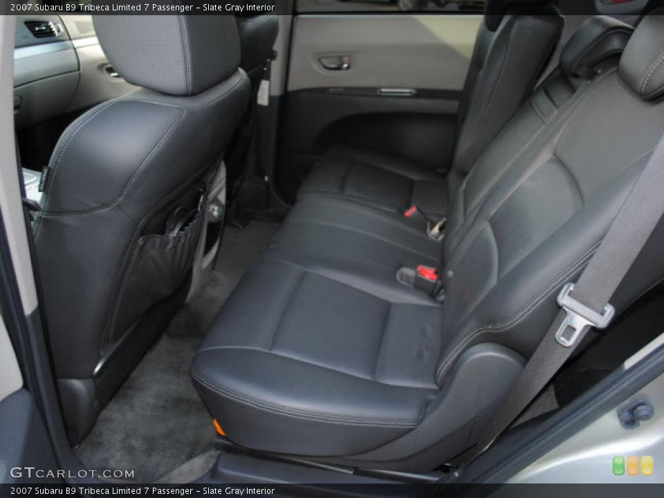 Slate Gray Interior Photo for the 2007 Subaru B9 Tribeca Limited 7 Passenger #42430552