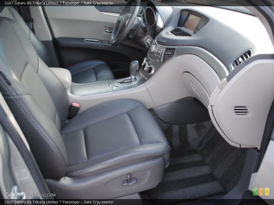 Slate Gray Interior Photo for the 2007 Subaru B9 Tribeca Limited 7 Passenger #42430568