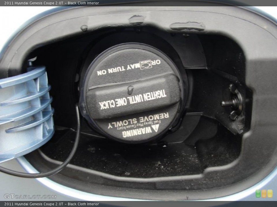 Black Cloth Interior Controls for the 2011 Hyundai Genesis Coupe 2.0T #42430952