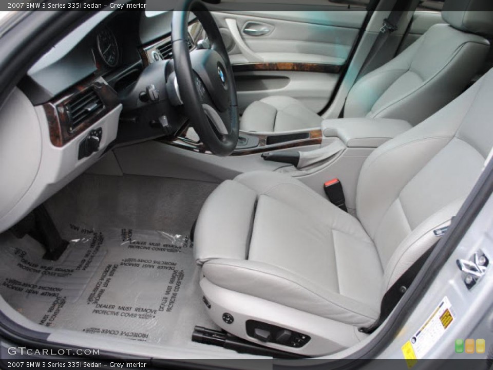 Grey Interior Photo for the 2007 BMW 3 Series 335i Sedan #42431340