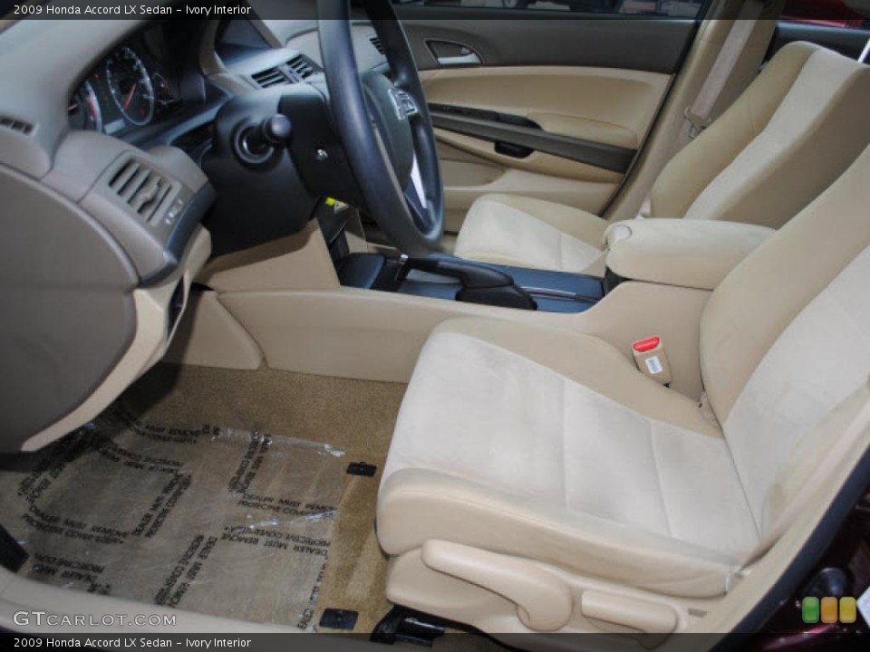 Ivory Interior Photo for the 2009 Honda Accord LX Sedan #42432576