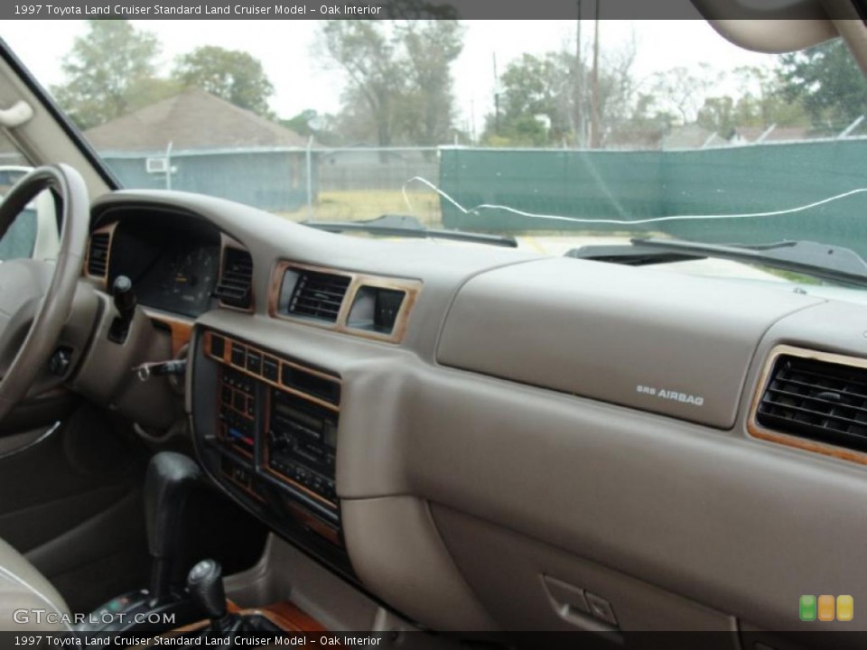 Oak Interior Dashboard for the 1997 Toyota Land Cruiser  #42432652