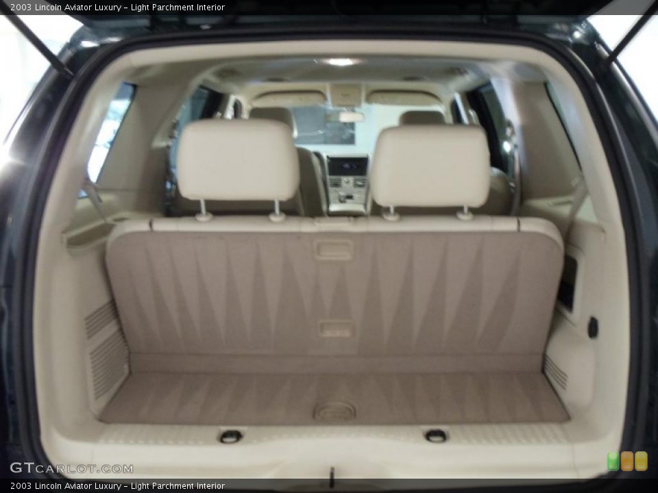 Light Parchment Interior Trunk for the 2003 Lincoln Aviator Luxury #42435412
