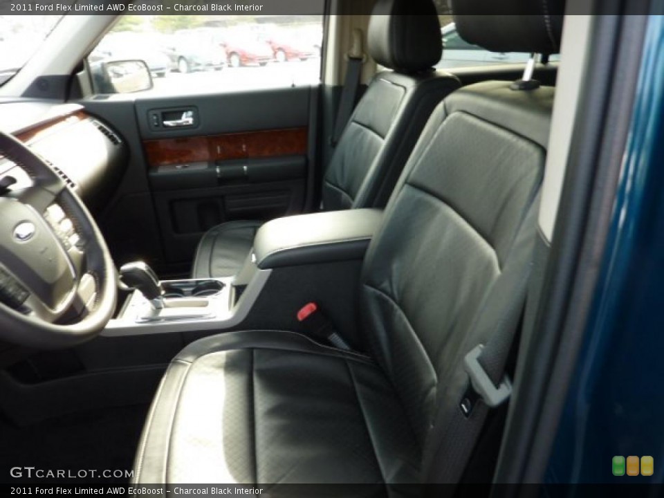 Charcoal Black Interior Photo for the 2011 Ford Flex Limited AWD EcoBoost #42443363