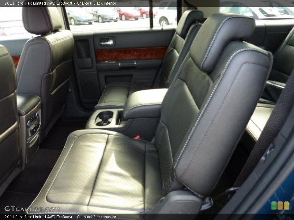 Charcoal Black Interior Photo for the 2011 Ford Flex Limited AWD EcoBoost #42443379
