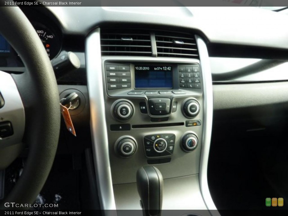 Charcoal Black Interior Controls for the 2011 Ford Edge SE #42444535