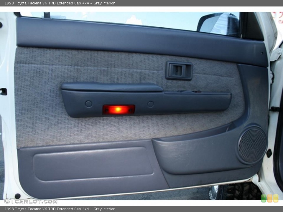 Gray Interior Door Panel for the 1998 Toyota Tacoma V6 TRD Extended Cab 4x4 #42448279