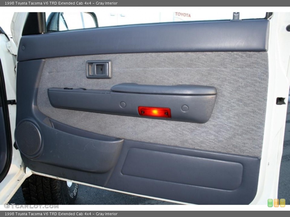 Gray Interior Door Panel for the 1998 Toyota Tacoma V6 TRD Extended Cab 4x4 #42448299