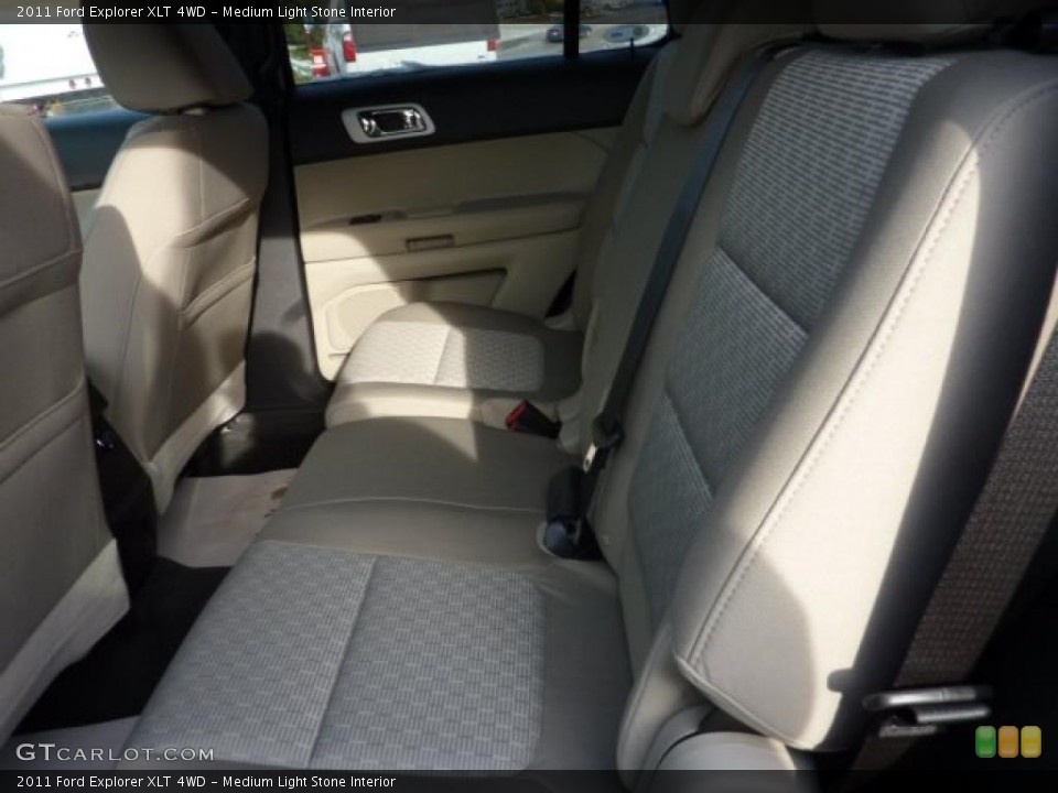 Medium Light Stone Interior Photo for the 2011 Ford Explorer XLT 4WD #42448323