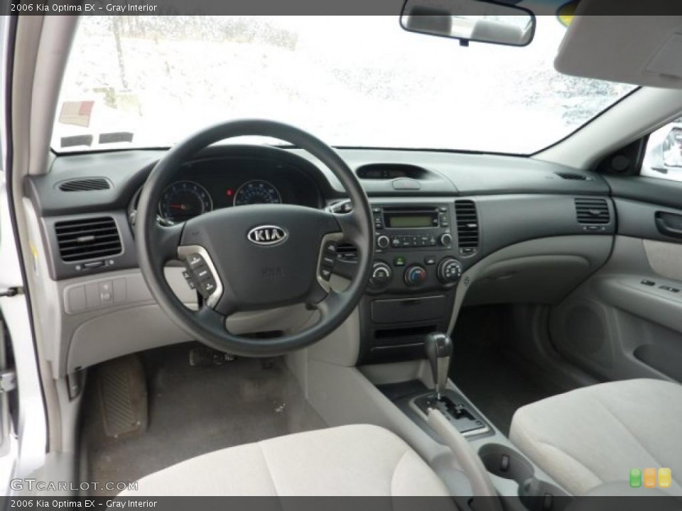 Gray Interior Photo for the 2006 Kia Optima EX #42451039