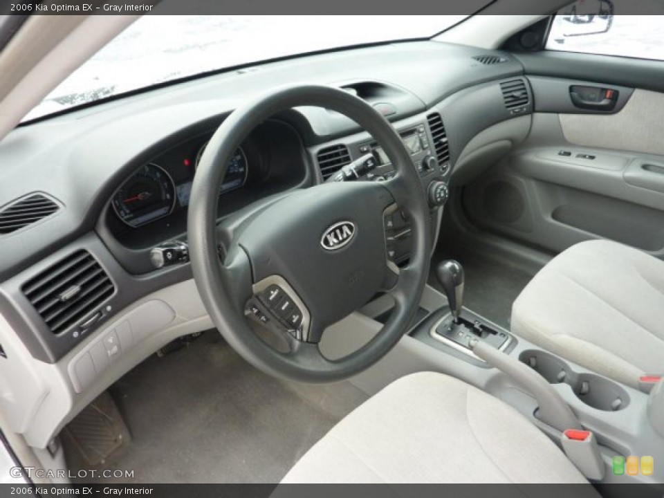Gray Interior Photo for the 2006 Kia Optima EX #42451064
