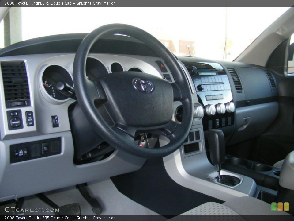 Graphite Gray Interior Photo for the 2008 Toyota Tundra SR5 Double Cab #42451175