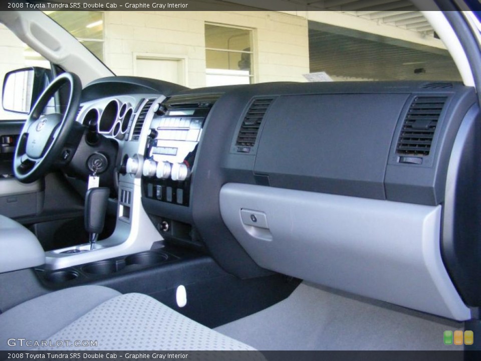 Graphite Gray Interior Dashboard for the 2008 Toyota Tundra SR5 Double Cab #42451267