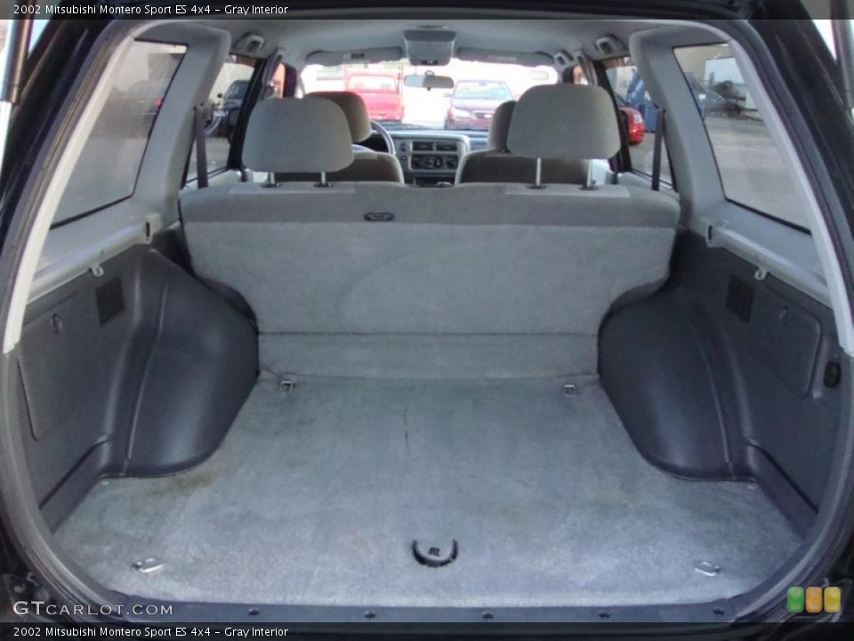 Gray Interior Trunk for the 2002 Mitsubishi Montero Sport ES 4x4 #42452731