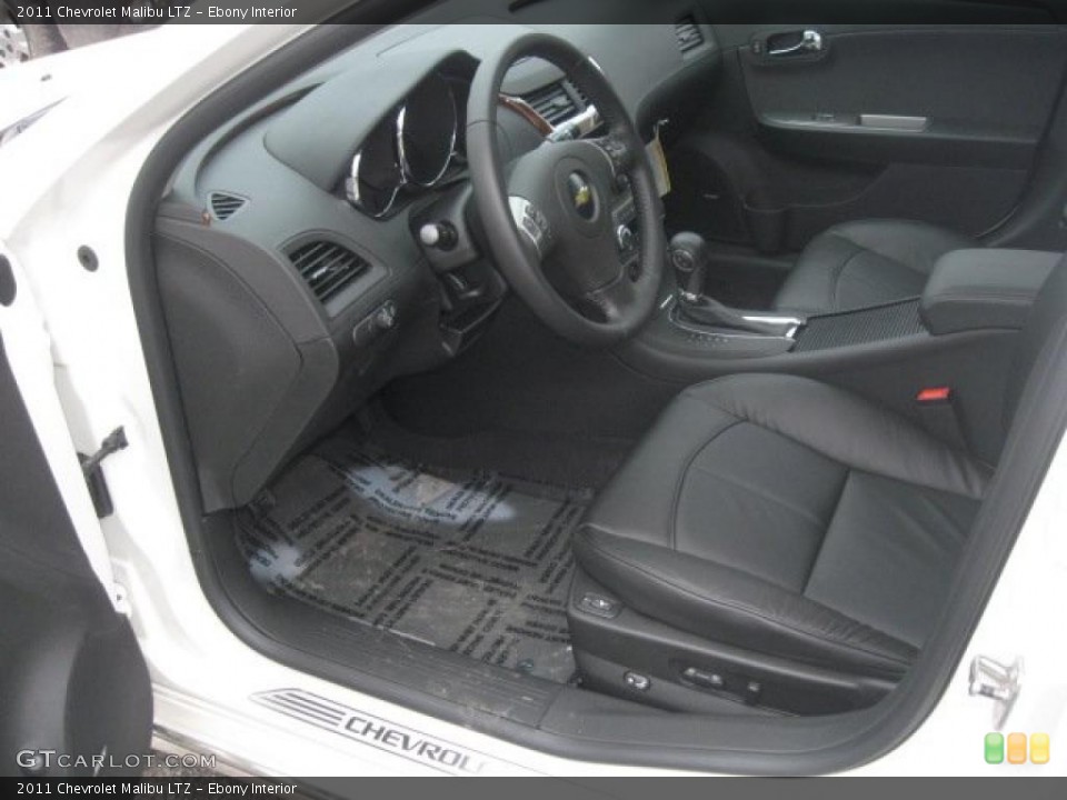 Ebony Interior Photo for the 2011 Chevrolet Malibu LTZ #42455895