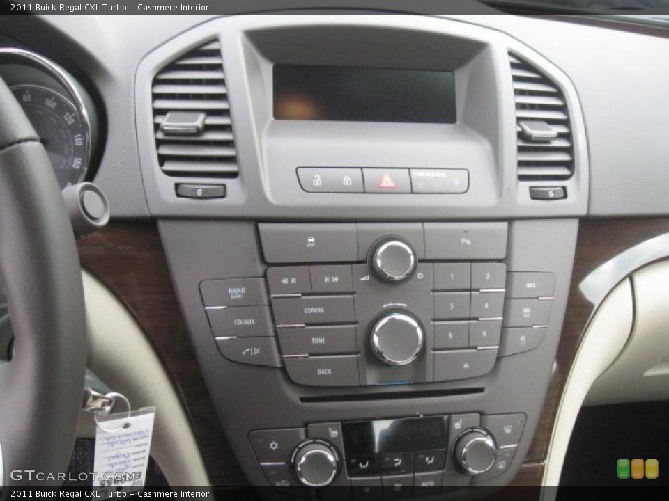 Cashmere Interior Controls for the 2011 Buick Regal CXL Turbo #42456155