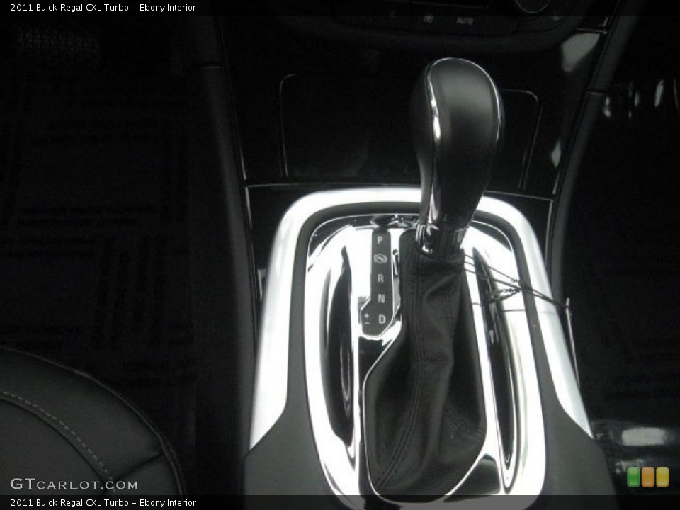 Ebony Interior Transmission for the 2011 Buick Regal CXL Turbo #42456303