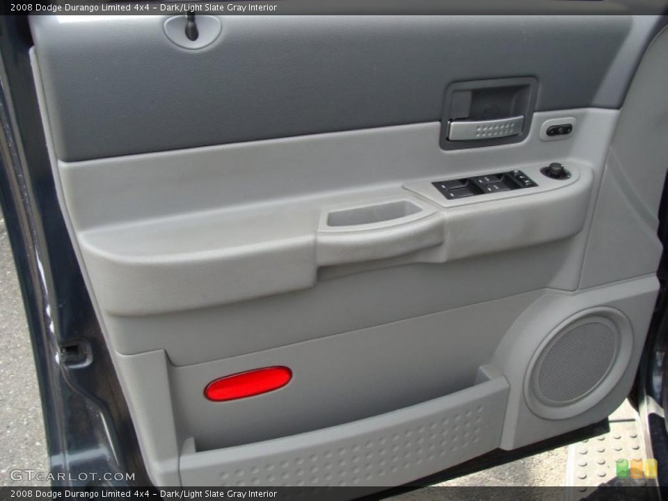 Dark/Light Slate Gray Interior Door Panel for the 2008 Dodge Durango Limited 4x4 #42457527