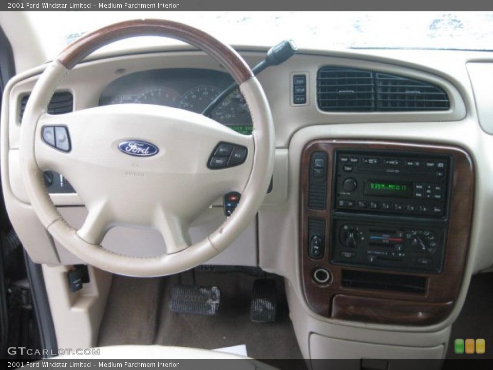 Medium Parchment Interior Dashboard for the 2001 Ford Windstar Limited #42458195