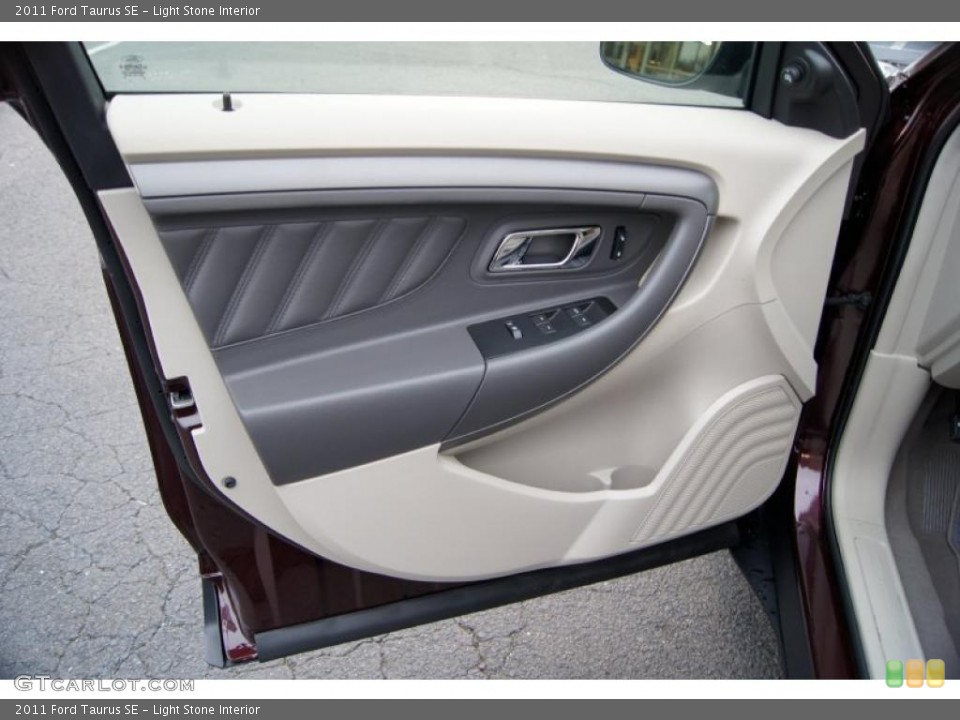 Light Stone Interior Door Panel for the 2011 Ford Taurus SE #42461847